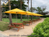 thi công dù đúng tâm ở Swan Bay -Nhơn Trạch