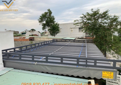thi công mái xếp ở Trảng Dài - Biên hoà