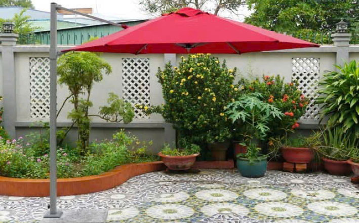 Dù lệch tâm tròn 2,9m 